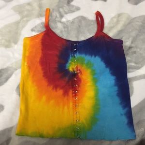Tie-dye tank top